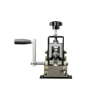 Manual and Electric Drill Operable Wire Stripping Machine, Quick-change Blade Wire Stripper, Heavy-duty Metal Specialty Hand Tool for Scrap Cable Removal and Cutting