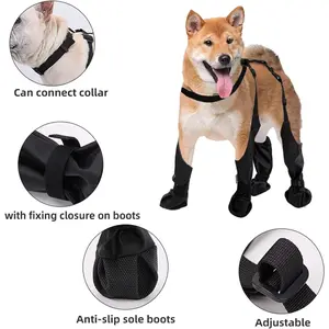 Outdoor Walking Dog Boot Leggings for Small Medium Large Dogs Suspender Boots Waterproof Snowy Dog Paw Protects Boot Covers Does not apply