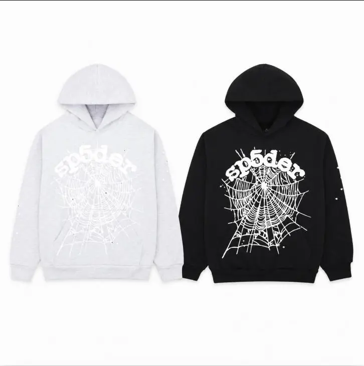 Y2K Hip Hop Spider OG Web V2 Ombre Hoodie | Trendy Streetwear Pullover for Youth & Adults, Couple Matching Style