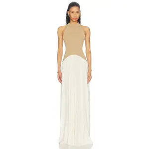 Solid & Striped The Isola Dress in Camel
