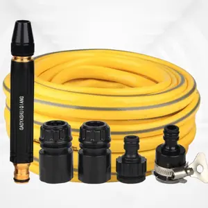 Portable High Pressure Water Hose Nozzle Sprayer with 32ft Hose, Adjustable Garden Hose Nozzle Sprayer, Pressure Washer Wand, Car Washing & Pet Cleaning Tool, Tool Accessories, Heavy Duty, Adjustable Replacement Nozzles Sprayer, Adjustable Nozzle Turbo