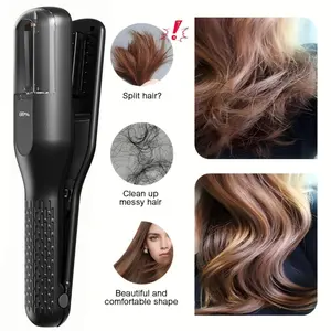 Cordless Split End Hair Trimmer Rechargeable Home Tool Hair Clipper For Dry Damaged Splitting Broken Brittle Straight Curly Frizzy Beauty, Remove Damaged Hair, Repair Hair Care Treatment Crushing Device Razor