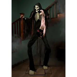 7FT Animated Towering Boogey Man with Kid Decoration