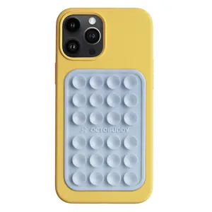 Silicone Suction Case Holder - Hands-free, strong-grip holder for selfies and videos - Durable, easy to use - iPhone and Android compatible - 2.6" x 3.9"