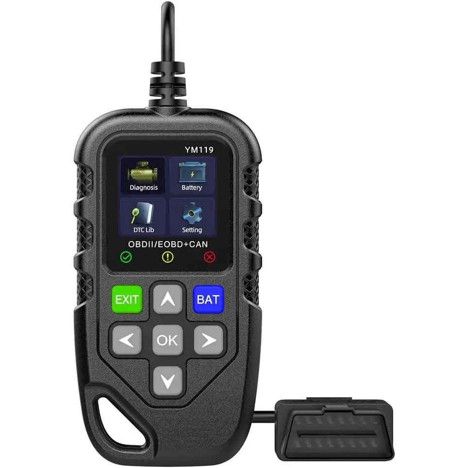 Universal OBD II Scanner  Engine Fault Code Reader CAN Diagnostic Scan Tool, Read and Clear Error Codes for 1996