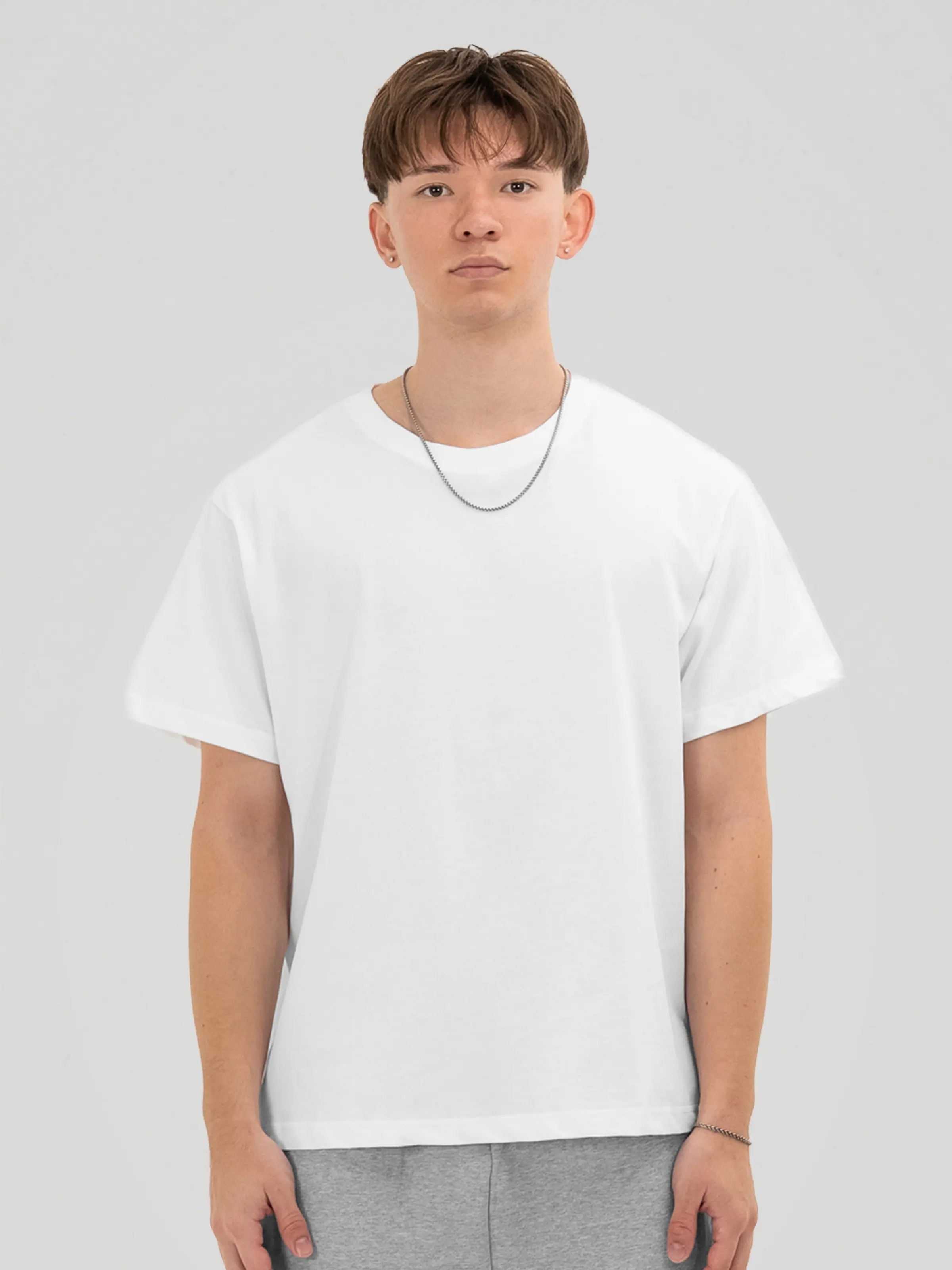 300 GSM 'White' Standard Tee