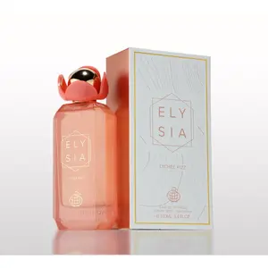 Elysia Lychee Fizz EDP Perfume By Fragrance World 3.4oz / 100ml Fruity Sweet Floral Eau De Parfum