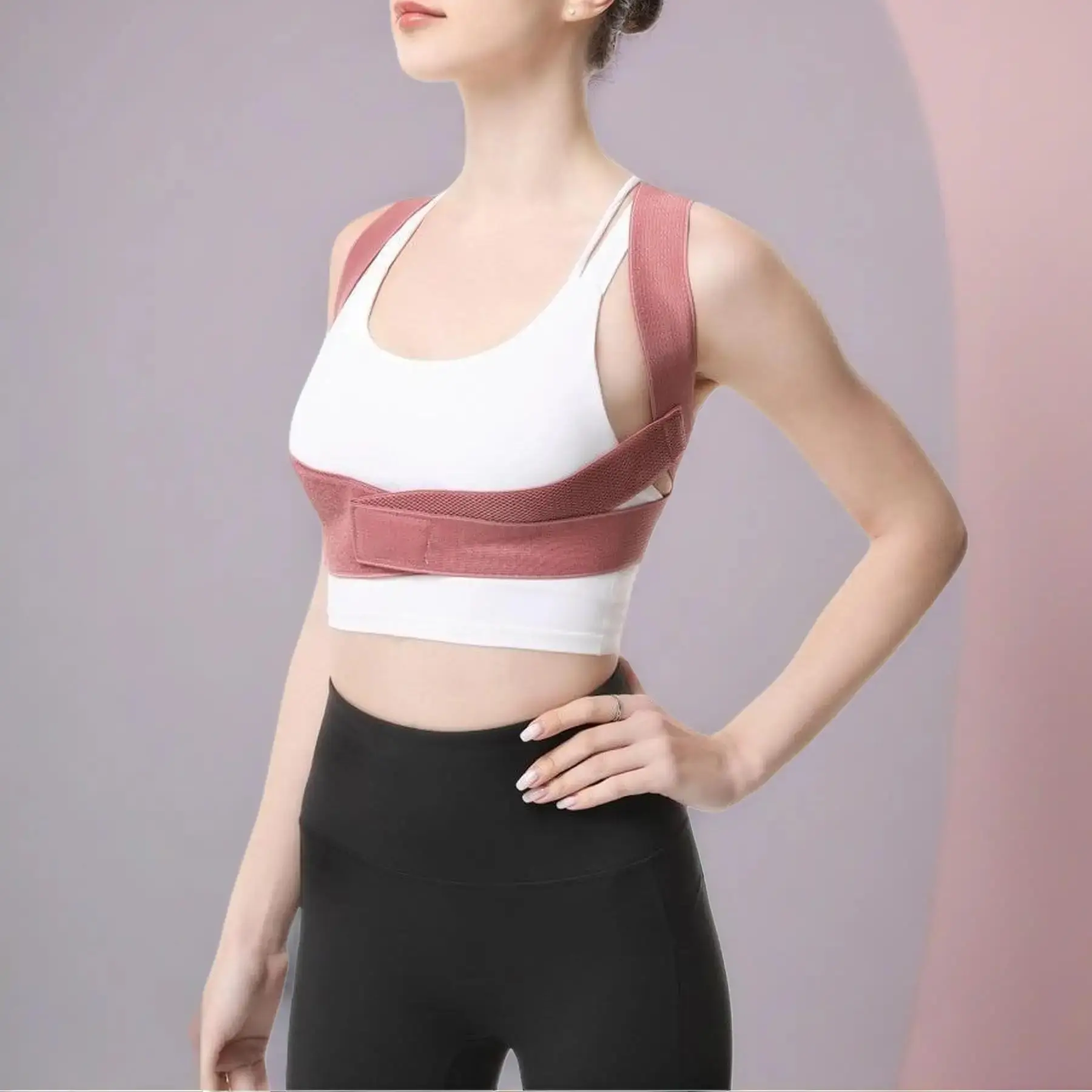 Hunchback Strap Posture Corrector for Adults, Invisible Anti Hunchback Brace, Breathable Compression Protective Gear