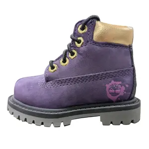 Toddler's Timberland Prem 6 In Boot Dark Purple Nubuck (TB0A5ZCH 527)