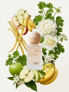 Women’s Floral Perfume 50ml | Sweet Gardenia & Fruity Notes | Long Lasting Scent/Clean Girl Floral Perfume | Light Fruity & Soft Flower Fragrance