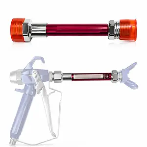 Airless Paint Sprayer Spray Gun 5.47 Inch Extension Pole Built in Filter outdoorfun