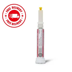 Beauty Secrets Clog & Drip Nail Glue - Drip-Proof Formula for Smooth Application, Long-Lasting Bond, Dual-Sided File, Professional Quality, Travel-Friendly Bundle