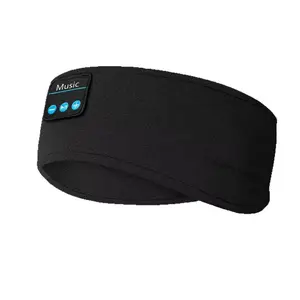 Wireless Headband Headphone, Wireless Music Sport Headband with Ultra-thin HD Stereo Speakers for Side Sleepers, Air Travel, Meditation, Relaxation and Sport, Audio, Running Headphones