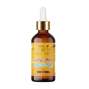 Kiyamel Hair Growth Serum for Baby Hair - Natural Baby Hair Growth Oil for Infants (0-12 years) - 60ml