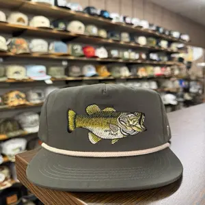 Bass Rope Hat - Raven