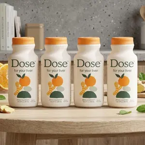 4x Dose for Your Liver Milk Thistle Liquid Supplement with Turmeric 2oz, Dandelion and Ginger, Daily Wellness,