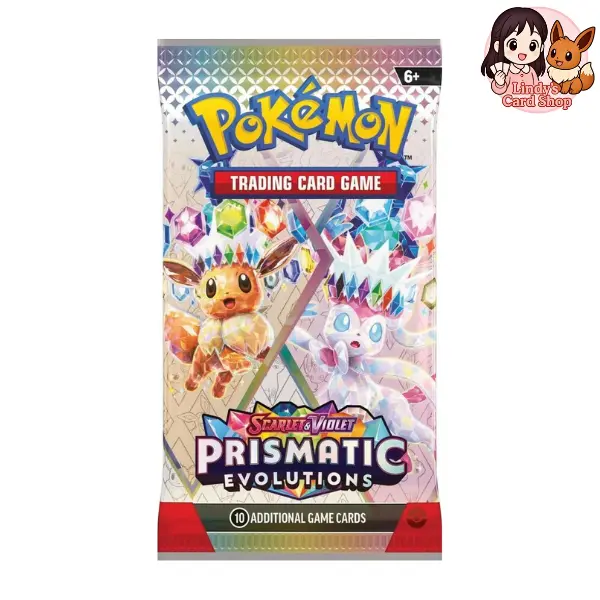pokemon tcg prismatic evolutions card list Pokemon Prismatic Evolutions Scarlet & Violet Tech Sticker Collection main image 1