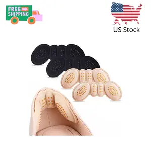Heel Pads for Shoes That are Too Big: Non-Slip Heel Grips Women's Shoes (4 Pairs)