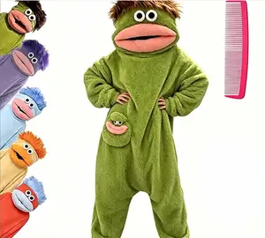 Women's Cute Monster Wearable Blanket Hoodie Jumpsuit - Soft Sugar Fleece, Casual Baggy Oversize Long-Sleeve Pullover, Home Leisure Cold-Weather Loungewear Essential