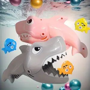 Baby Bath Toys Crocodile and Small Fish, Suitable for Infants 18m+, Boys Girls, Unisex, Children Shower Gift, Bath Time, Fun Bathtub Playthings