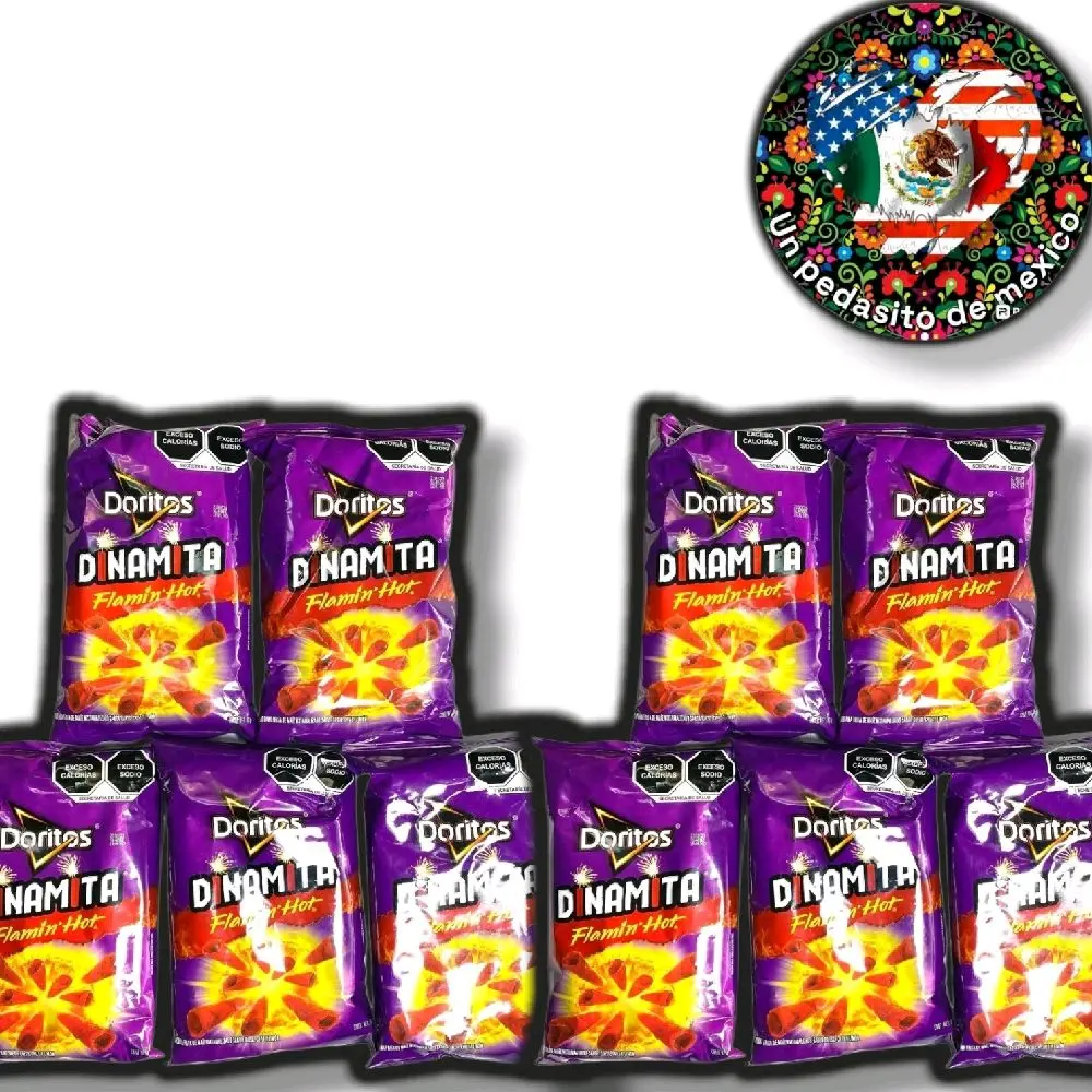 10 Pack Doritos Dinamita Flamin Hot