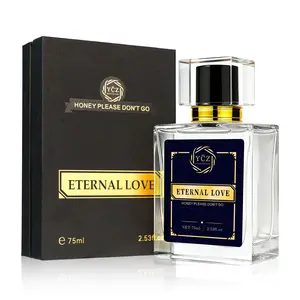 YCZ Eternal Love Eau de Parfum 75ml / 2.6oz | Aromatic Citrus-Fougère fragrance | Lemon & Pineapple Notes | Long-Lasting Bold & Elegant Scent for Club Wear | Holiday Gift for Men| Vegan & cruelty-free