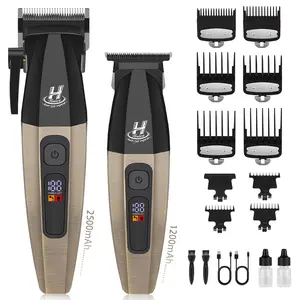 Master Grooming Kit｜Professional Hair & Beard Trimmer Set with 2500/1200mAh Dual Battery & USB-C Fast Charge. Premium Quality, The Ultimate Gift Experience