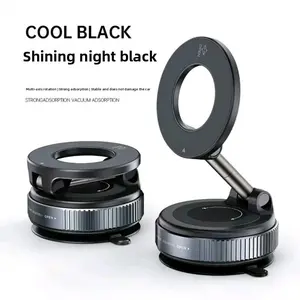 Car Phone Holder Magnetic Mount Night, 360 Degree Rotating Suction Cup, Strong Fixing No Slip, Fits Apple Huawei Xiaomi Samsung, Universal Car Mount Cell Phone Mount Smartphone Holder
