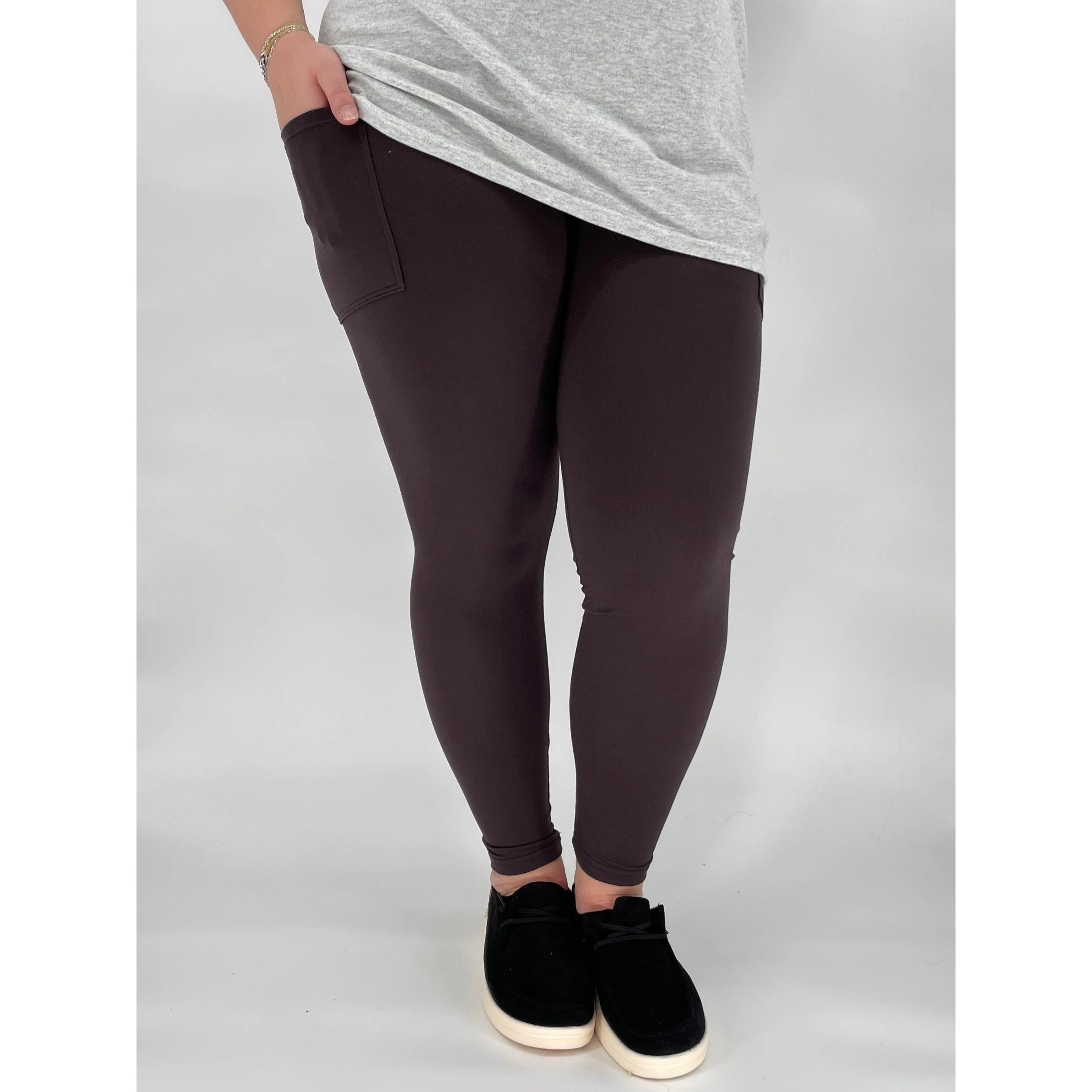 Chocolate Pocket Leggings