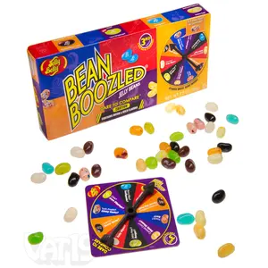 Jelly Belly BeanBoozled by Jelly Belly - 10 Differently Flavored Jelly Beans in Boxes - Snack Candy with Spinner Wheel - Made in the USA