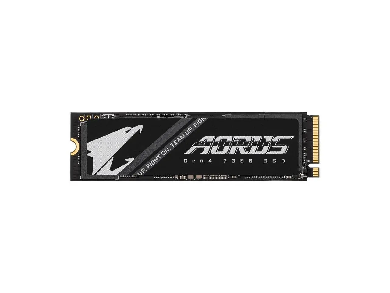 GIGABYTE AORUS Gen4 7300 SSD 2TB (w/o heat spreader) PCIe 4.0 NVMe M.2 Internal Solid State Drive with Read Speed Up to 7300MB/s, Write Speed Up to 6850MB/s, AG4732TB N