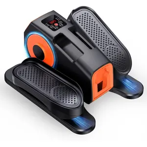 Under Desk Elliptical Machine, 2-in-1 Electric  Exerciser for Seniors, Quiet & Compact Pedal Exerciser with Remote, 12 Speed Elliptical Exercise Machine for  Office