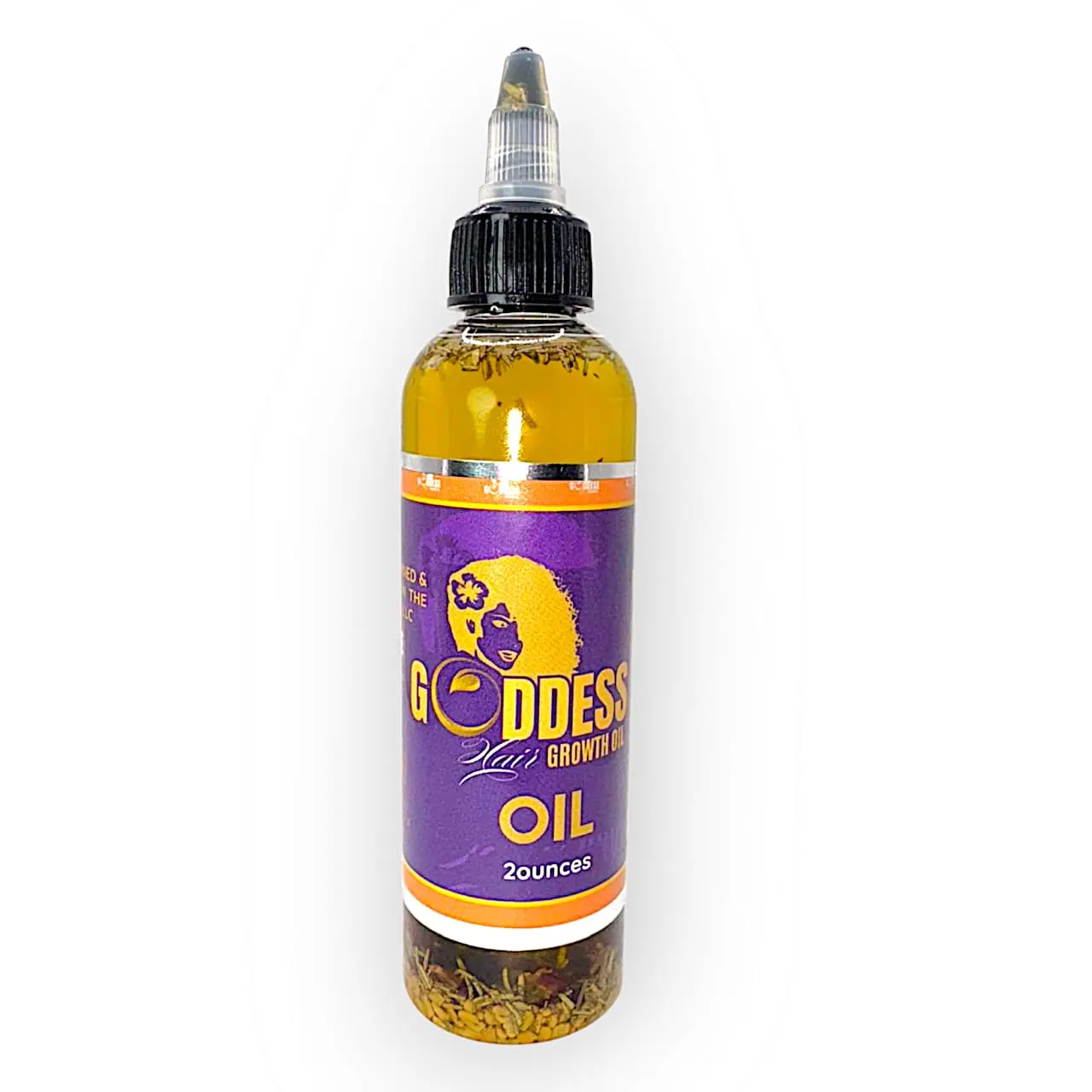 Goddess hair Growth Oil - 4 Ounce Bottle with Black Spray Nozzle, Rosemary & Fenugreek Oil for Effective Haircare Strengthens Hair Strengthening Hair