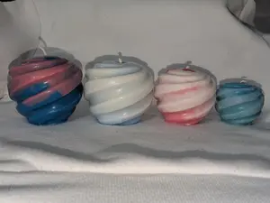 Spiral Intention Candle - Anchor