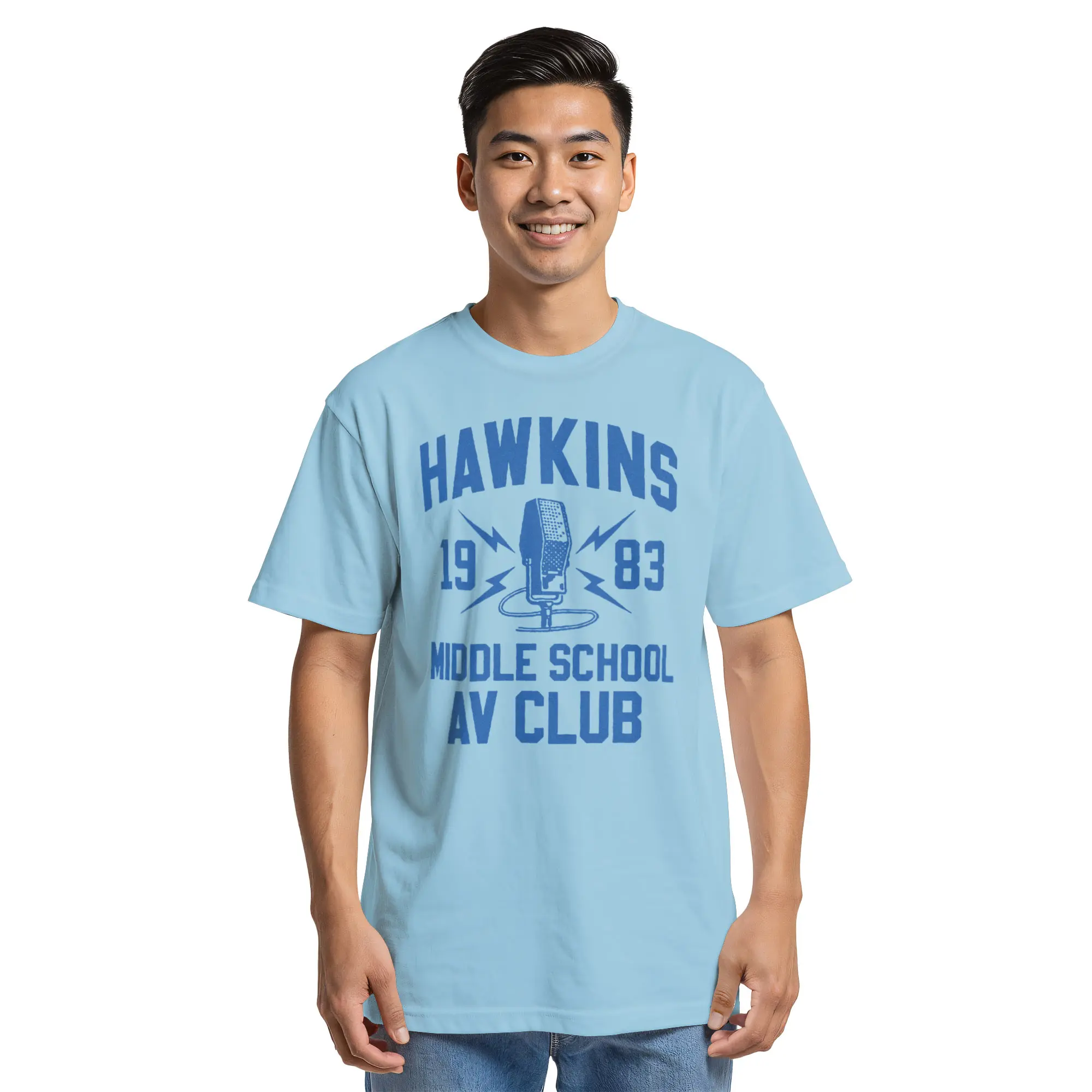 Men's Stranger Things Hawkins AV Club 1983 T-Shirt
