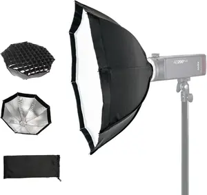 Godox Ad-s7 Multi-Functional 45cm Umbrella Softbox Soft Box for WITSTRO Flash AD200 AD360II AD180 AD360