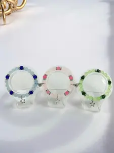 Friendship Stone Beaded Bracelet, Fashionable Jewelry for Women & Men, Trendy All-match & Exquisite Jewelry for Birthday Gift, Beaded Bracelet Set