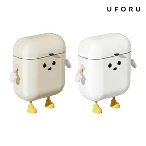 UFORU 12L Cute Cartoon Hanging Trash Bin with Lid, 3.2 Gallon ABS Plastic Wall Mounted Trash Can for Cabinet, Kitchen, Bathroom, Office, RV and Small Spaces#SummerWins#DFYD