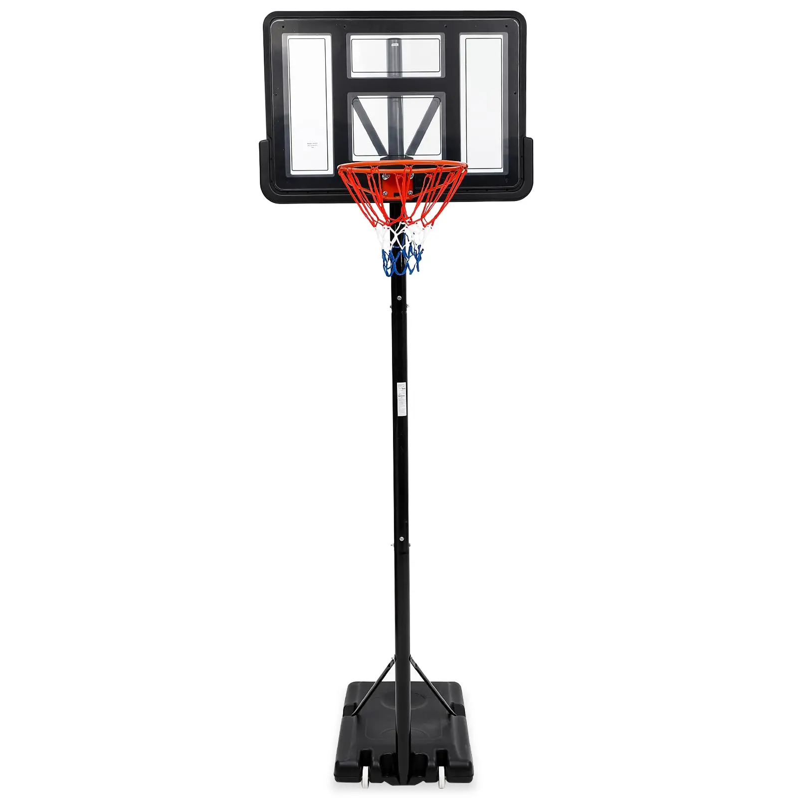 【GARVEE】Adjustable Portable Basketball Hoop System with Shatterproof Backboard and High-Intensity Base, Adjustable Height from 5.2 to 10 ft, Suitable for Backyard, Driveway, and Indoor Use