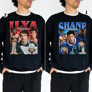 Hudson William & Connor Storrie Bootleg Vintage Shirt, shane hollander & ilya rozanov Shirt, Queer Hockey Fan Shirt, Lgbtq Matching Sweatshirt