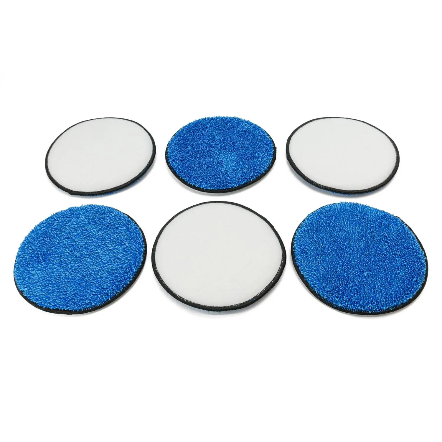 [U.F.O.] Upholstery / Fabric Orbital Microfiber Pads - 6 pack