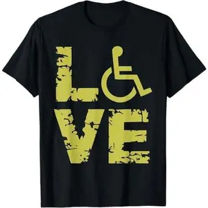 Wheelchair User Paraplegic Disabled Disability Handicap T-Shirt