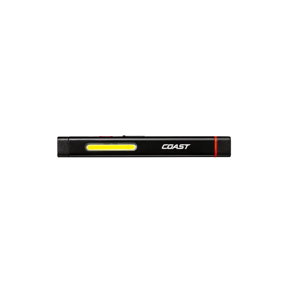 COAST PM50R 255 Lumen Rechargeable Work Light with Laser Pointer, C.O.B Side Area Light and Magnetic Endcap, Led Flashlight COAST PM50R 255 Lumen Rechargeable Work Light with Laser Pointer, C.O.B Side Area Light and Magnetic Endcap, Led Flashlight