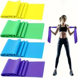 Resistance Bands Set for Exercise Bands for Stretching Fitness Bands 3/6-Piece Latex Elastic Bands for Men Women Home Gym Portable Yoga Pilates Booty Bands Hip Bands Loop Bands Set