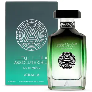 Atralia Absolute Chill Eau de Parfum Spray for Men and Women, 3.4 Ounce Fresh Citrus Aromatic Fragrance