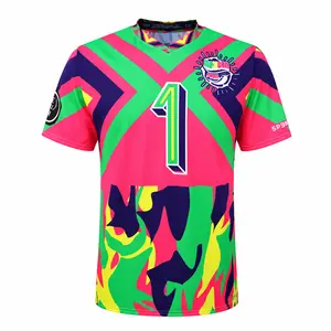 México 1994 IVintage 90s Goalkeeper Football Jersey – Mexico Inspired Retro Colorblock Soccer Shirt, Casual Streetwear Athletic Top for Men