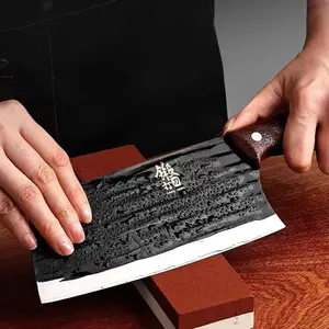 Stainless Steel Kitchenware Kitchen Knife, 1 Count Durable Sharp Meat Fruit Knife, Multifunctional Cooking Kitchen Cutting Tool for Home Dining Room Barbecue