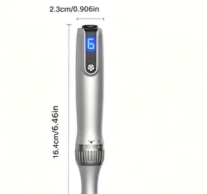 M8S Nano Beauty Unisex Skin Aesthetics Force Device with 6 Speed Levels & LED Digital Display for Efficient Full-Face Treatments