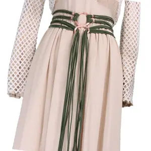 Adjustable Long Rope Waist Strap/Belt – Soft Fabric, Perfect for Everyday Outfits