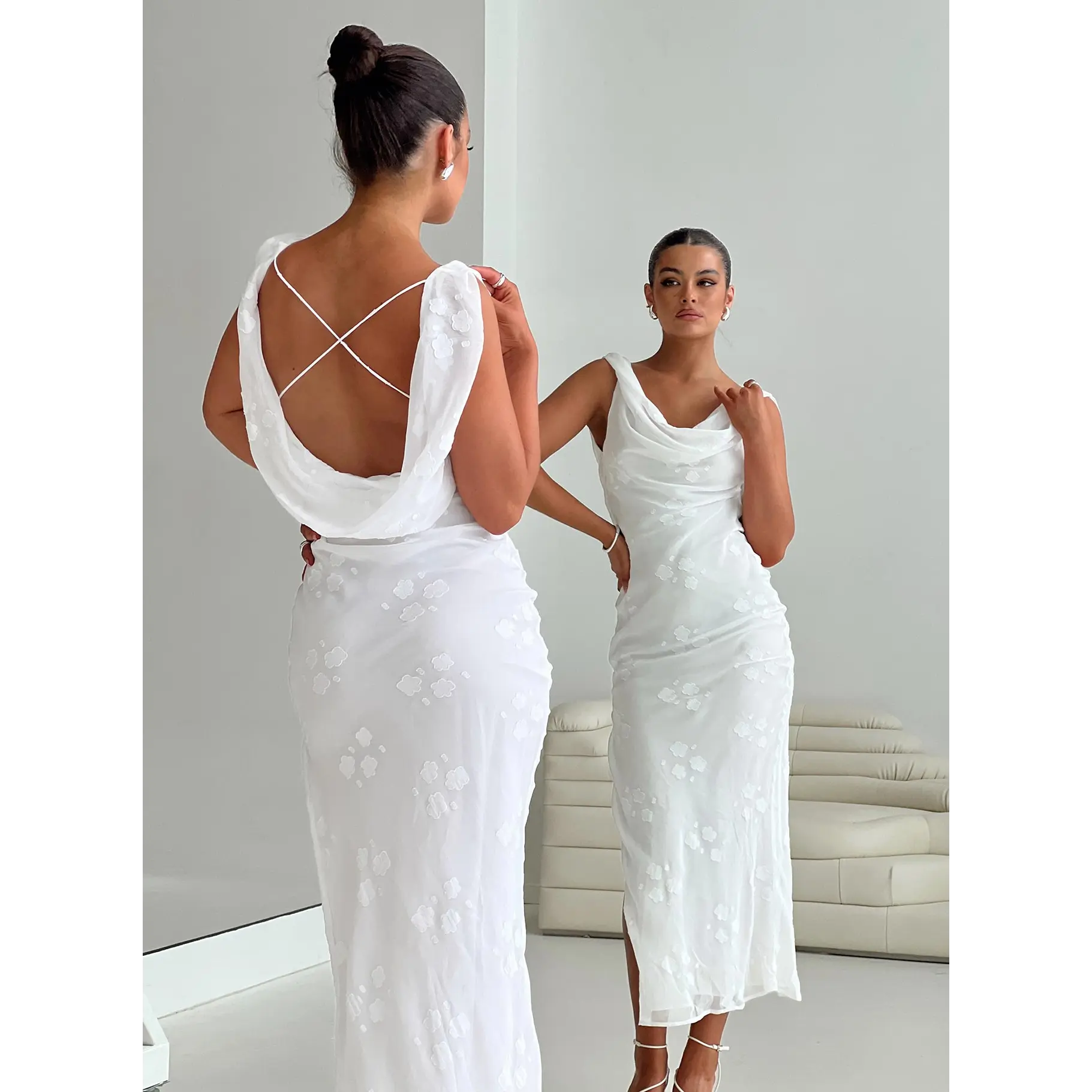 Contessa Maxi Dress White